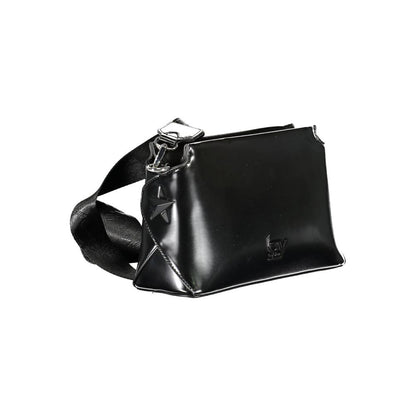 BYBLOS Nero Polyurethane Women Handbag BYBLOS