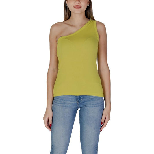 B.Young B.Young Yellow Cotton Tops & T-Shirt BY-14886600946-IT40|S 1728,71956299936,B.Young,Clothing,IT40|S,IT42|M,IT44|L,New with tags,Tops & T-Shirts - Women - Clothing,Women,Women - Clothing,Yellow