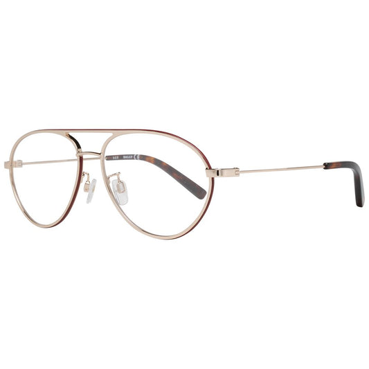 Bally Rose Gold Metal & Plastic Glasses (Frames) Bally