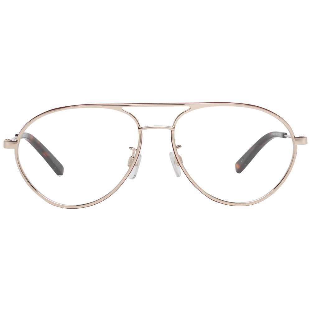 Bally Rose Gold Metal & Plastic Glasses (Frames)
