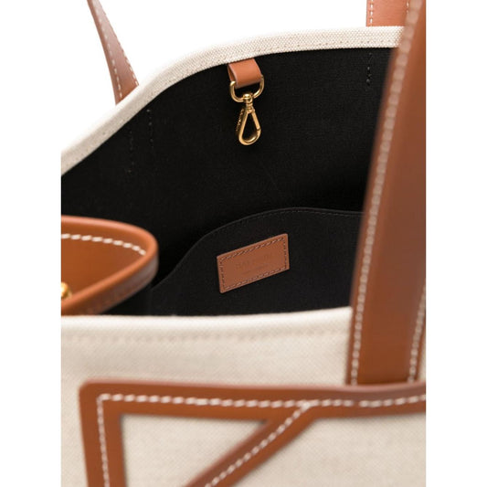 Balmain Balmain B-Army 42 canvas tote bag with leather details CN1FF810TDCSGEM best_seller,Category-Bags,Gender-Women,LDin,Spring - Summer 2024,Subcategory-Shopper,Women,Women > Bags,Women > Bags > Shopper,Yes Eu