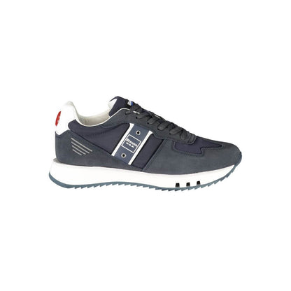 Blauer Blue Leather Men Sneaker