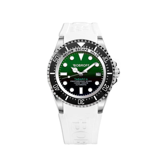 Bobroff Bobroff White Rubber Watch BOBF0002BFSTBAC 1728,67434610848,Bobroff,Men,New with tags,Watches for Men - Watches,White