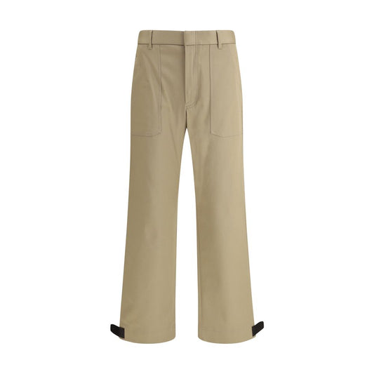 Brioni Beige Cotton Cargo Pants Brioni