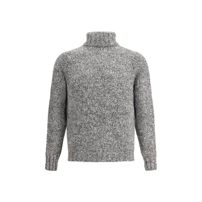 Brunello Cucinelli Gray Alpaca Vicugna Pacos Turtleneck