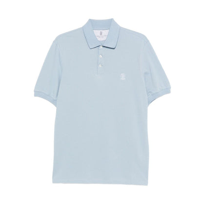 Brunello Cucinelli Polo shirt with embroidery