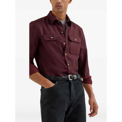 Brunello Cucinelli T-shirts and Polos Grey