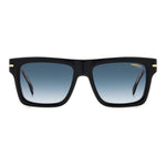 CARRERA MOD. CARRERA 305_S unisex acetate sunglasses, front view with black frame and gradient lenses