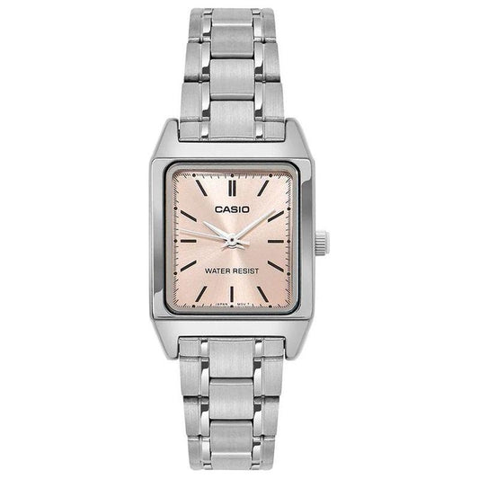 CASIO COLLECTION & VINTAGE CASIO COLLECTION Mod. TANK, BRACELET - PINK LTP-V007D-4EUDF Category-Watches,Gender-Women,Lady,READY STOCKED WATCHES,Subcategory-WatchesWomen,Wristwatch