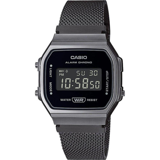 CASIO COLLECTION & VINTAGE CASIO VINTAGE Mod. ICONIC - BLACK A168WEMB-1BEF Gent,Gent Ready stocked Watches,READY STOCKED WATCHES,Watches for Men - Watches,Wristwatch