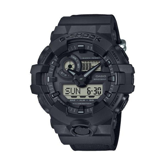CASIO G-SHOCK CASIO G-SHOCK Mod. BOLD - BLACK CORDURA ECO FABRIC STRAP SERIE GA-700BCE-1AER Gent,Gent Ready stocked Watches,READY STOCKED WATCHES,Watches for Men - Watches,Wristwatch