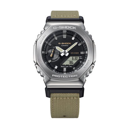 CASIO G-SHOCK Mod. OAK METAL COVERED - UTILITY SERIE KHAKI BEIGE WATCHES
