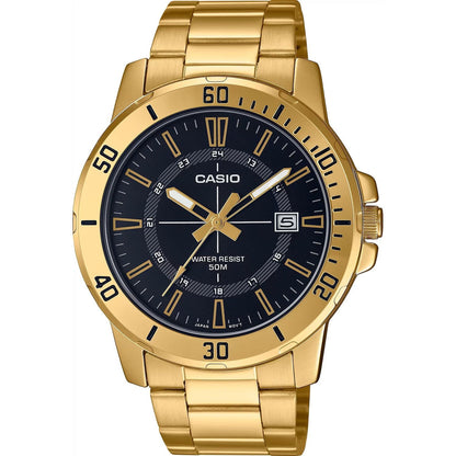 CASIO SPORT COLLECTION Mod. DIVER 50M GOLD - BLACK WATCHES