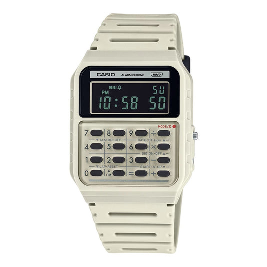 CASIO VINTAGE Mod. CALCULATOR EDGY COLLECTION - CREAM