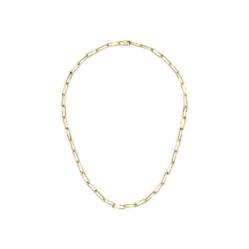 COLLANE GUCCI MOD. YBB745654002, elegant gold chain necklace with a modern design, perfect for luxury fashion enthusiasts.