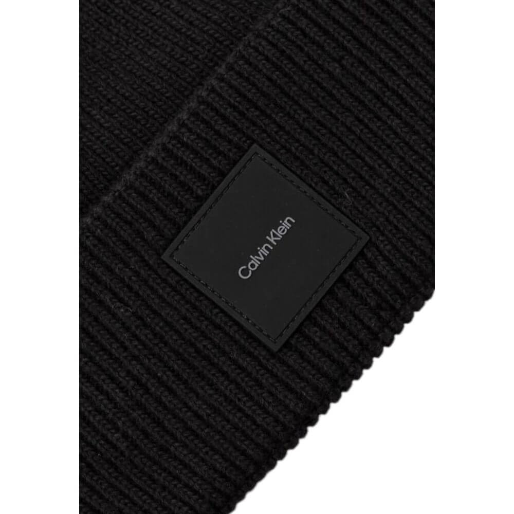 Calvin Klein Black Organic Cotton Cap (Baseball Hat)