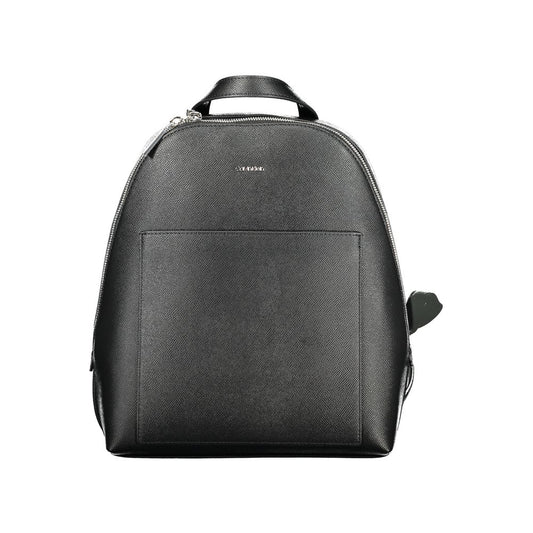 Calvin Klein Black Polyurethane Women Backpack