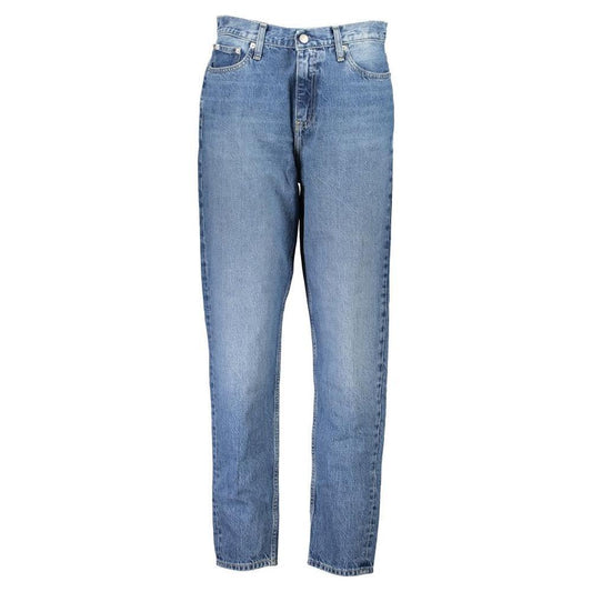 Calvin Klein Calvin Klein Blue Cotton Jeans & Pant 1728,67403481248,Blue,Calvin Klein,Clothing,Jeans & Pants - Women - Clothing,New with tags,W24 | L30,W26 | L30,Women,Women - Clothing CA-27401-W24 | L30