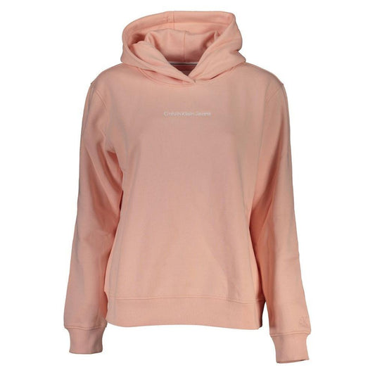 Calvin Klein Chic Pink Hooded Fleece Sweatshirt 1728,67403481248,Calvin Klein,Clothing,L,New with tags,Pink,Sweaters - Women - Clothing,Women,Women - Clothing Calvin Klein CA-26131-L