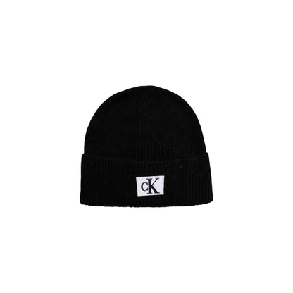 Calvin Klein Jeans Black Marabou Cap (Baseball Hat)