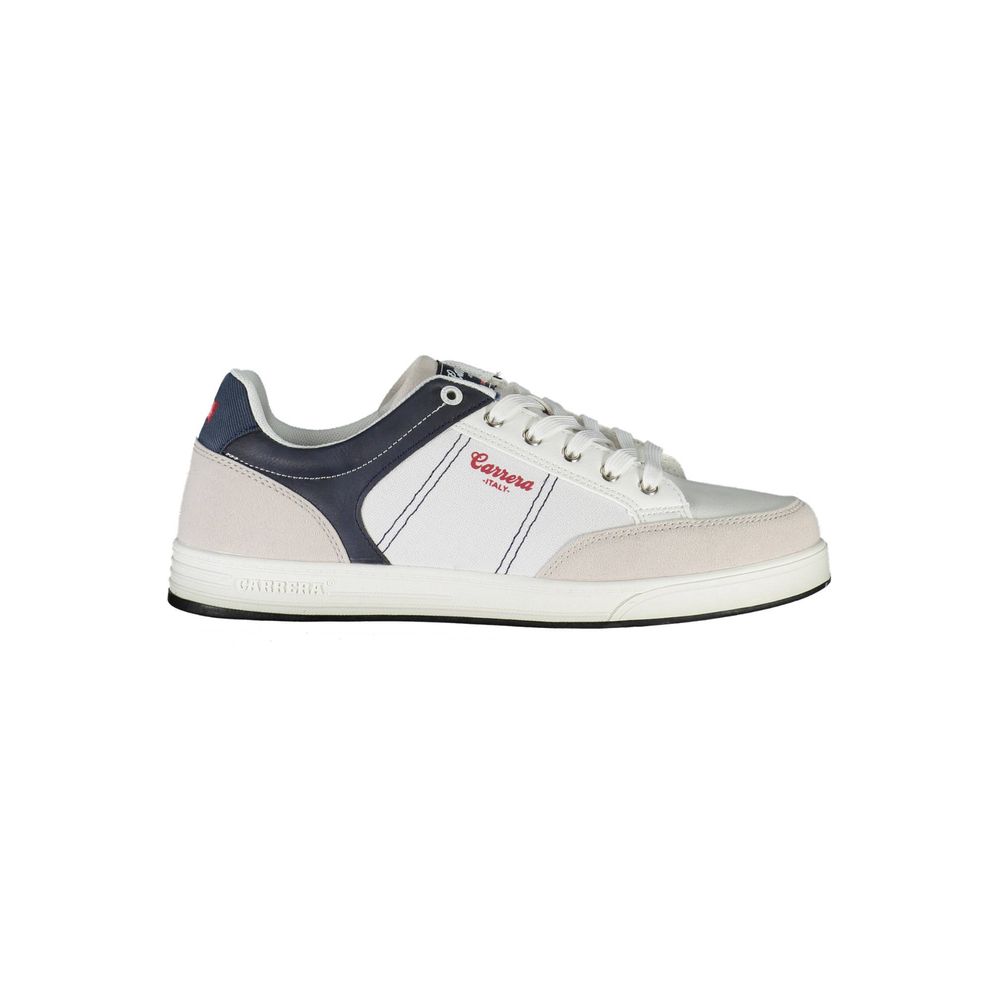 Carrera White Polyurethane Men Sneaker