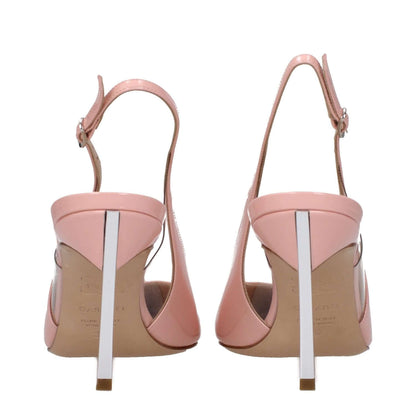 Casadei Pink Leather High Heel Pumps