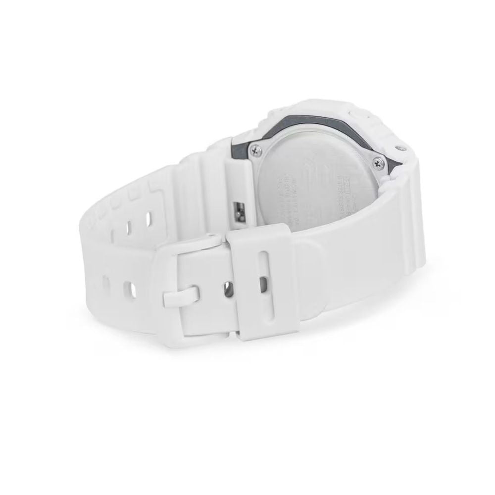 Casio White Resin Sport Watch