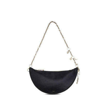 Chloé Black Calf Leather Bos Taurus Shoulder Bag