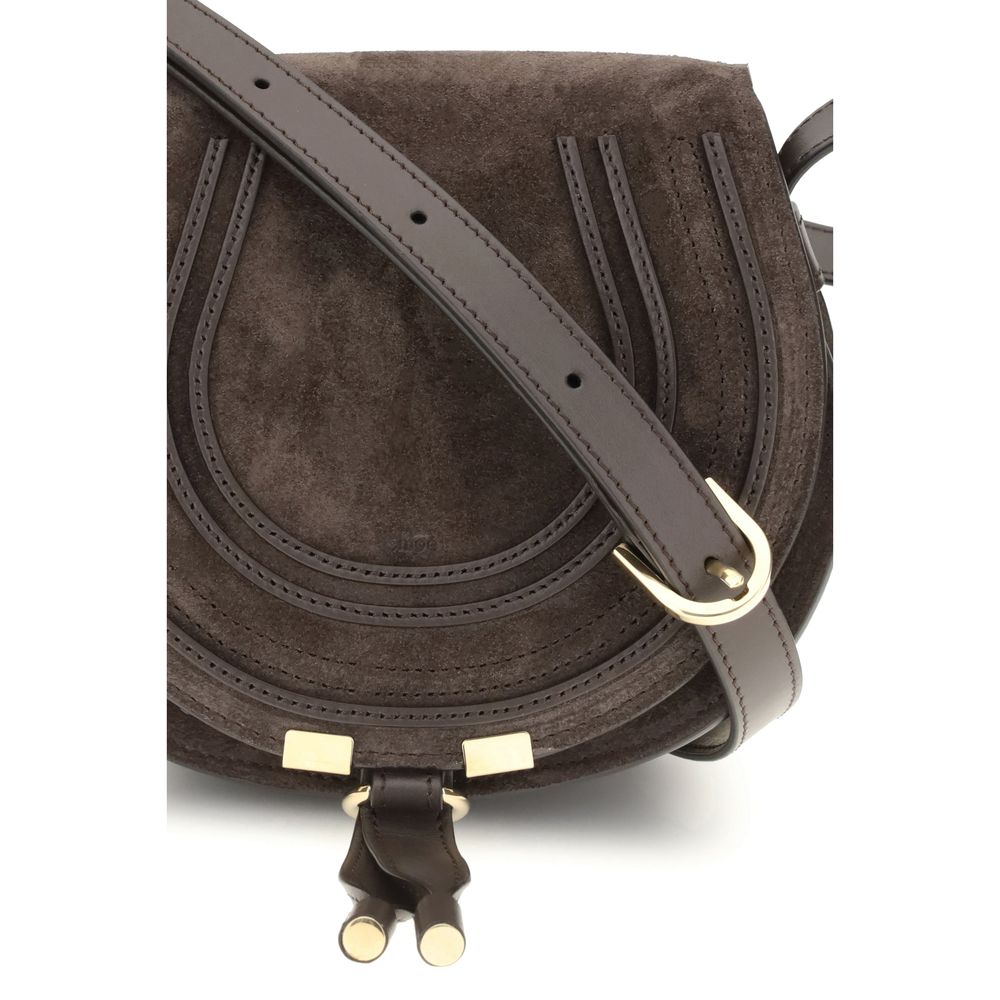 Chloé Brown Calf Leather Bos Taurus Shoulder Bag