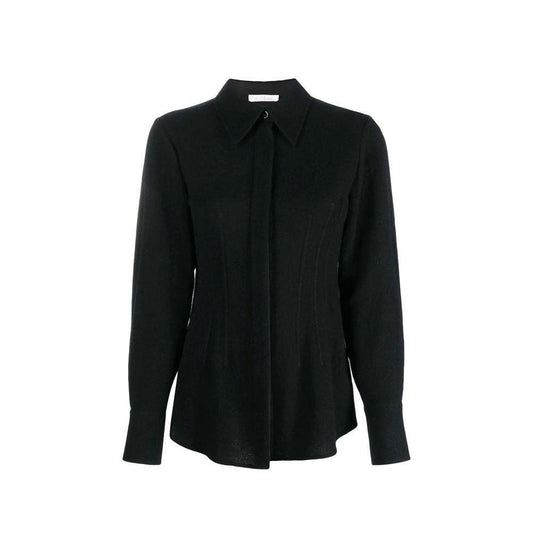 Chloé Knitted Wool Cashmere Shirt CH-8736322093268-42
