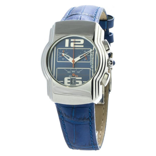 Chronotech Chronotech Blue Leather Watch CHCT7280B09AC 1728,Blue,Chronotech,New with tags,Watches for Women - Watches,Women