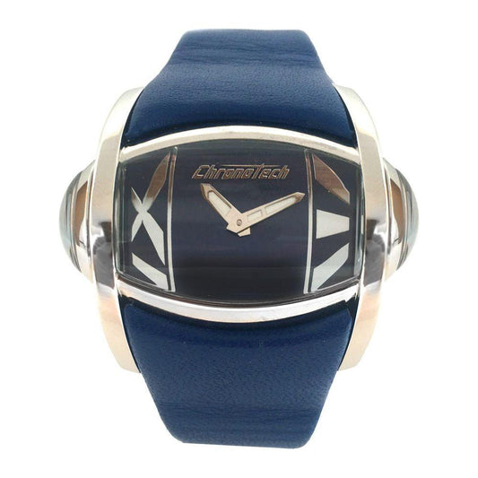 Chronotech Chronotech Blue Leather Watch CHCT7681M03AC 1728,67434610848,Blue,Chronotech,New with tags,Watches for Women - Watches,Women