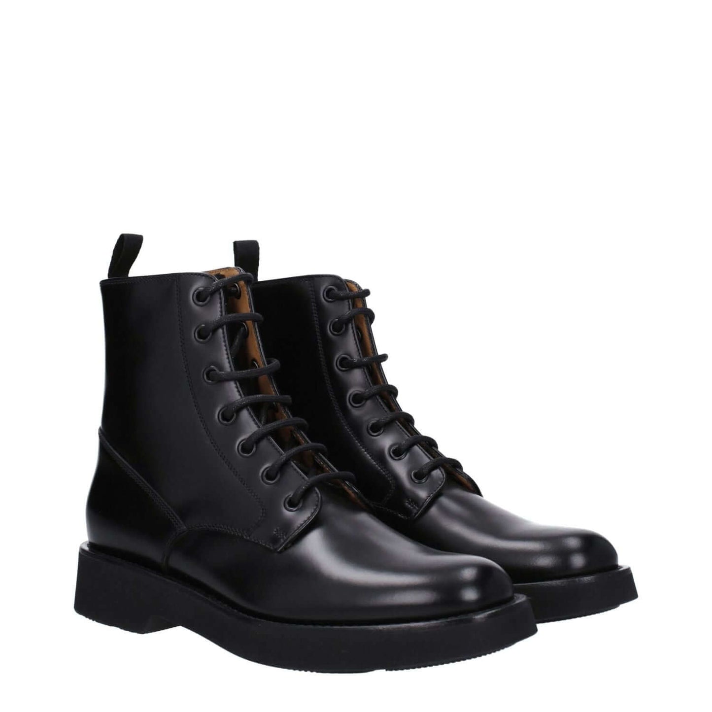 Church's Black Leather Ankle Boots