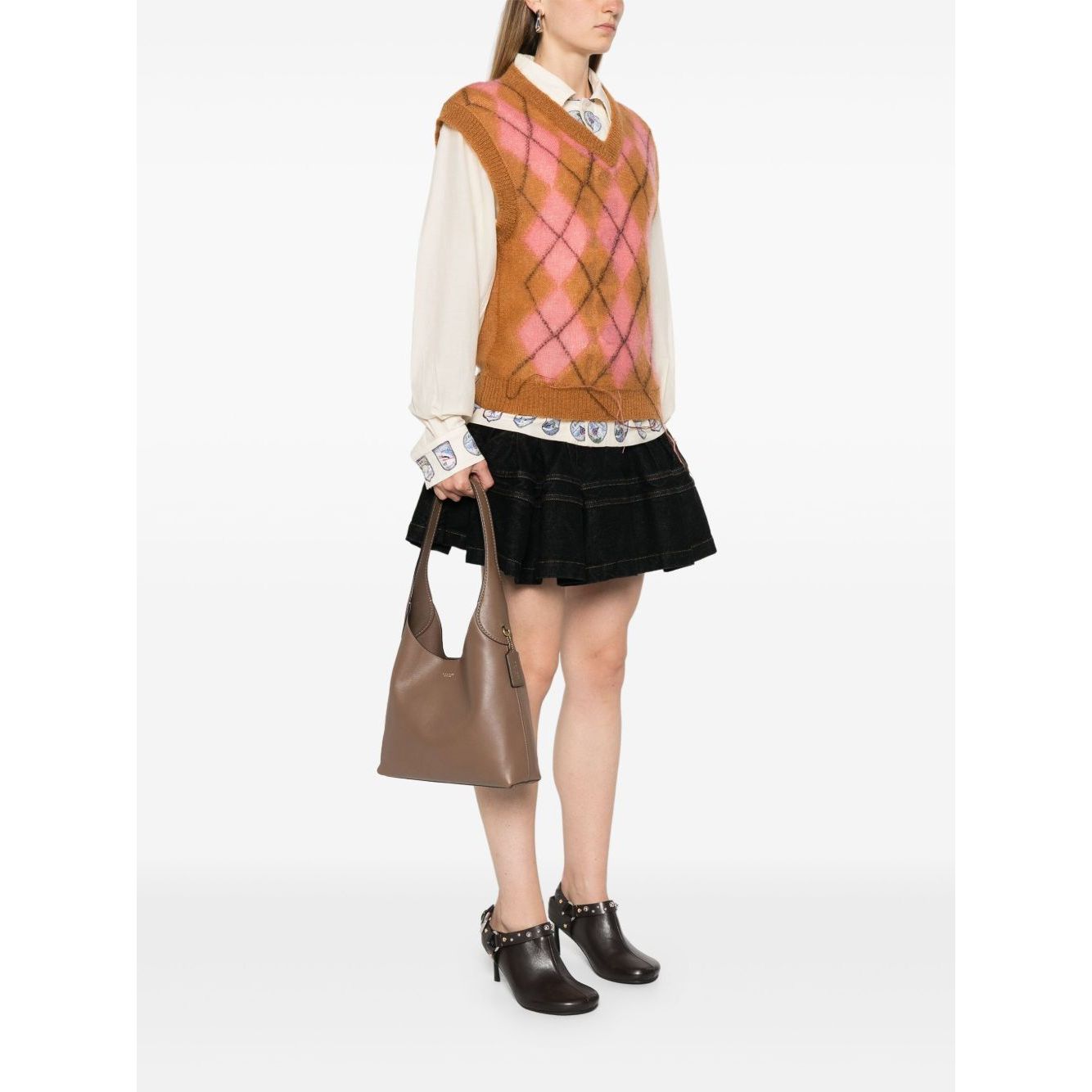 Coach Brooklyn leather hobo bag