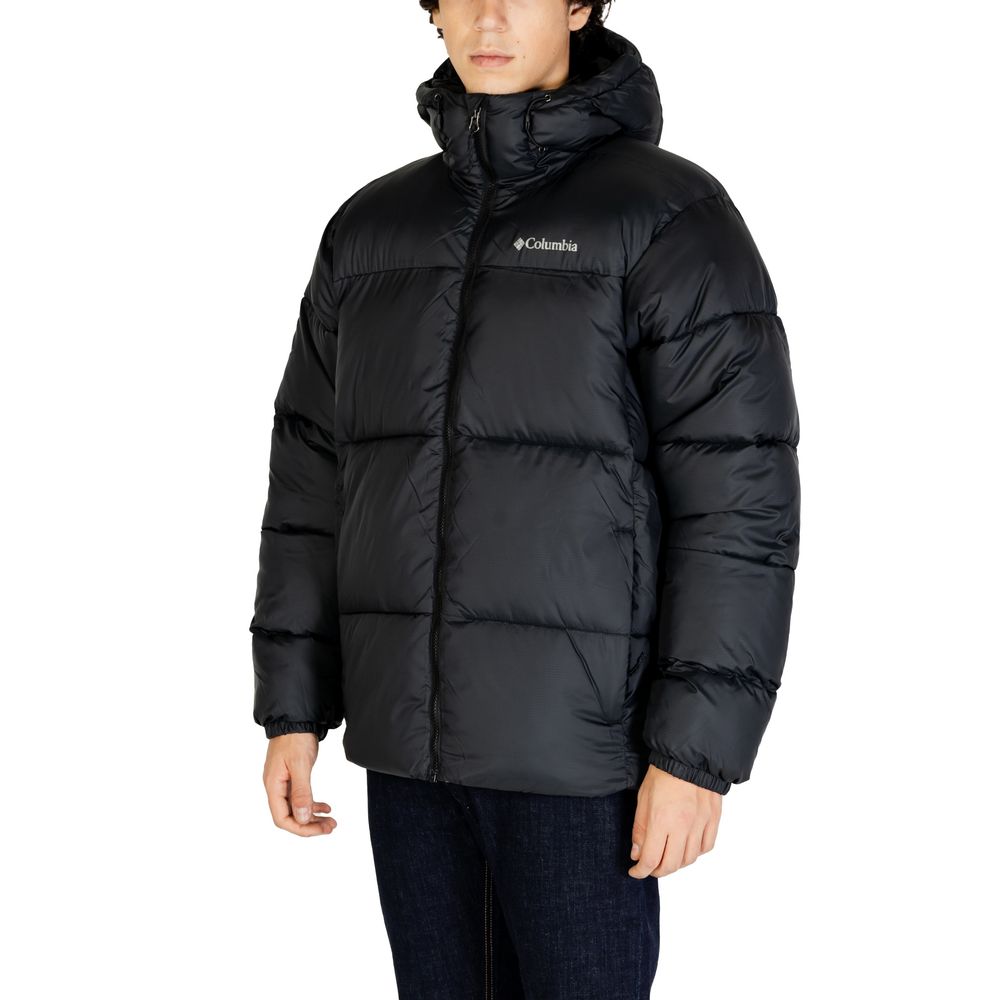 Columbia Black Nylon Coat