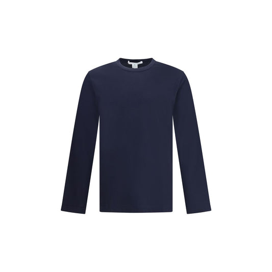 Comme Des Garçons Blue Cotton Long Sleeve T-Shirt
