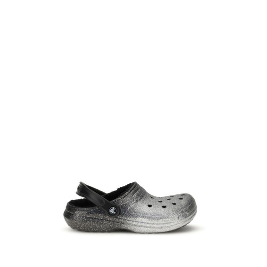 Crocs Classic Glitter Lined Sandals CR-CR205842BKSI-EU36/US6