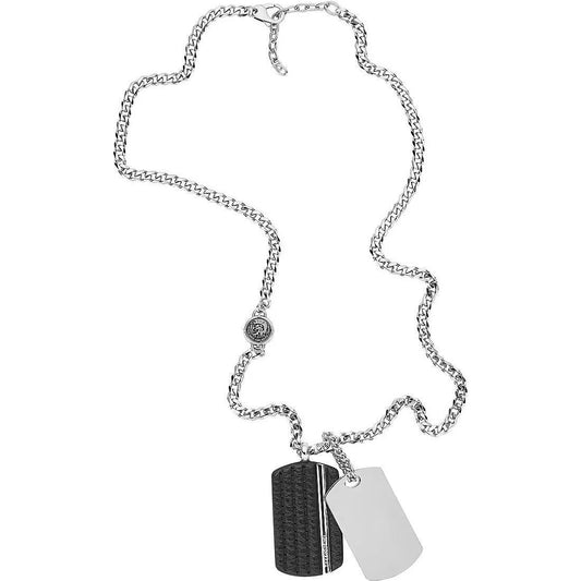DIESEL Mod. DOOUBLE DOGTAGS Necklace