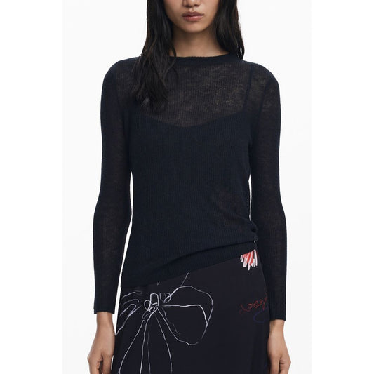 Desigual Black Polyester Women Dress DE-39780-XS