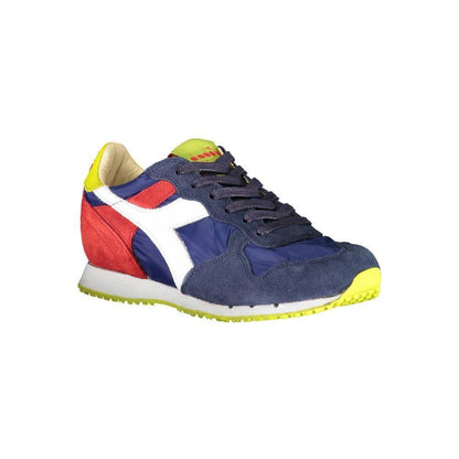 Diadora Blue Leather Women Sneaker Diadora