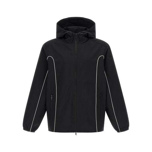 Diesel Black Polyamide Shell Jacket