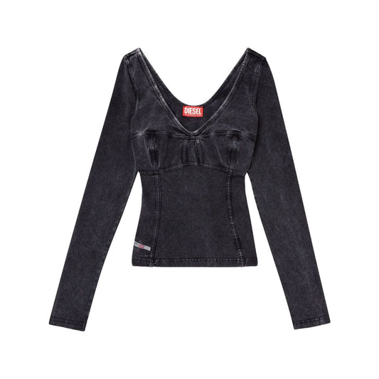 Diesel Diesel Sweaters Black A165950NJBJ02A-P25 LDin,Spring - Summer 2025,Trending,Women,Women > Clothing,Women > Clothing > Topwear,Yes Eu