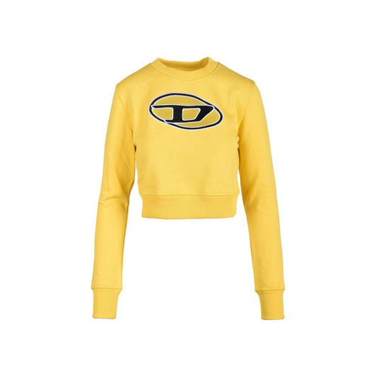 Diesel Diesel Yellow Cotton Sweater DI-16370000135-IT42|M 1728,71956299936,Clothing,Diesel,IT42|M,New with tags,Sweaters - Women - Clothing,Women,Women - Clothing,Yellow