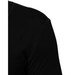 Close-up of Dolce & Gabbana Black Cotton Button Up Men Cardigan Sweater highlighting texture and stitching.