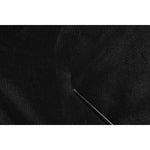 Close-up of Dolce & Gabbana Black Logo Polyester CrewNeck Sweatshirt Sweater fabric texture.