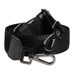 Dolce & Gabbana Black Solid Polyester Bag Handle Shoulder Strap BEL9346