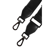 Dolce & Gabbana Black Solid Polyester Bag Handle Shoulder Strap BEL9346