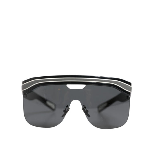 Dolce & Gabbana Black White Street Sporty DG6162 Men Eyewear Sunglasses GLA1372