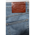 Dolce & Gabbana Blue Cotton PRETTY MidWaist Skinny Denim Jeans