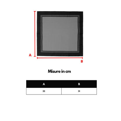 Dolce & Gabbana Blue Silk Pocket Square